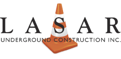 Lasar Underground Construction Logo